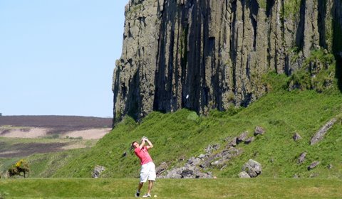 5th hole Shiskine golf course, Isle of Arran