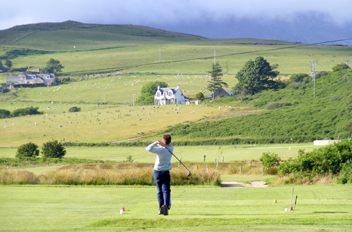 4th hole at Machrie Bay, Isle of Arran