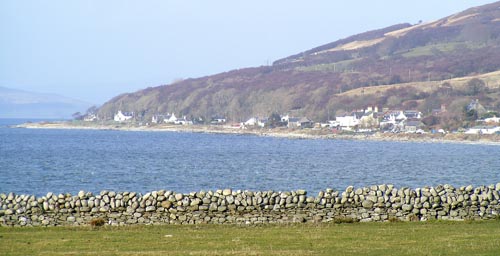 View towards Pirnmiil from Whitefarland, Isle of Arran